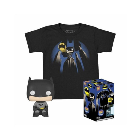 Funko Pocket Pop!  tee (Child): dc - Batman (Special Edition) Vinyl Figure  t-Shirt (Xl)