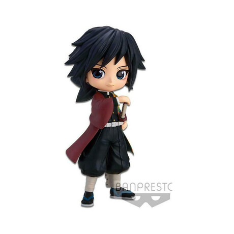 Banpresto q Posket: Demon Slayer Kimetsu no Yaiba - Giyu Tomioka (Ver.a) Figure (14cm) (17434)