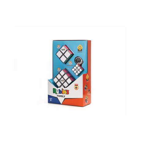 Spin Master Rubik’s Cube: Rubiks Family Pack (3 Pcs) (6064015)