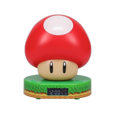 Paladone Nintendo: Super Mario - Mushroom Digital Alarm Clock (Pp10064nn)