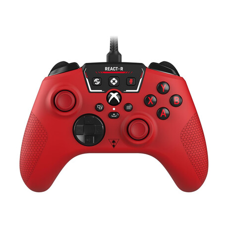 Turtle Beach: React-r - Wired Controller [For Xbox, pc] (Color: Red)