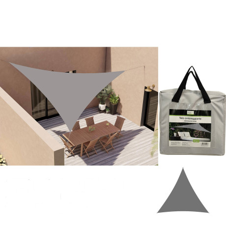 Σκίαστρο ArteLibre Γκρι Πολυεστέρας 3.6x3.6x3.6m