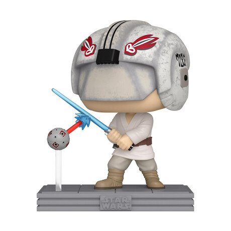 Funko Pop! Disney: Star Wars - Luke Skywalker With Remote #765 Bobble-Head Vinyl Figure