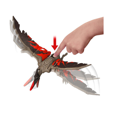 Mattel Jurassic World: Epic Evolution Chaos Theory - Wild Roar Pteranodon (Jcl70)
