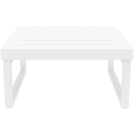 MYKONOS ΤΡΑΠΕΖΙ WHITE 65X65X33εκ. ΠΟΛ/ΝΙΟΥ