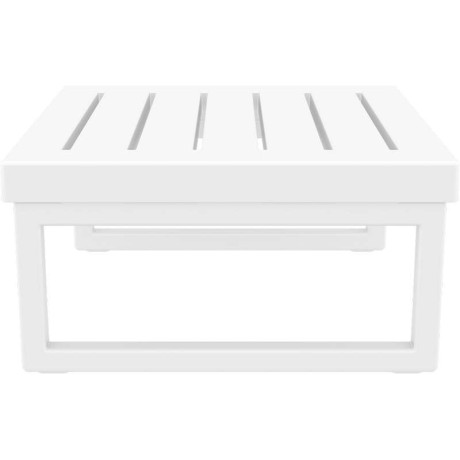 MYKONOS ΤΡΑΠΕΖΙ WHITE 65X65X33εκ. ΠΟΛ/ΝΙΟΥ