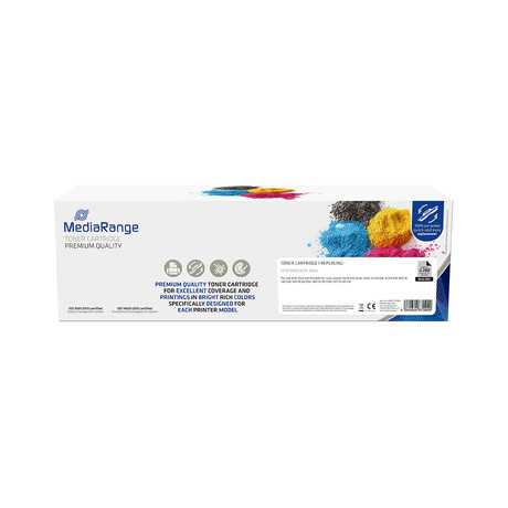 Toner Mediarange Συμβατό για Εκτυπωτές hp (Black) (Cf540x/203x) (Mrhptcf540x)