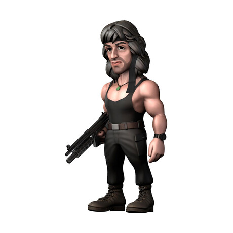 Minix Collectible Figurines: Movies - Rambo Rambo With t-Shirt Figure 12 cm (Mnxb7000)