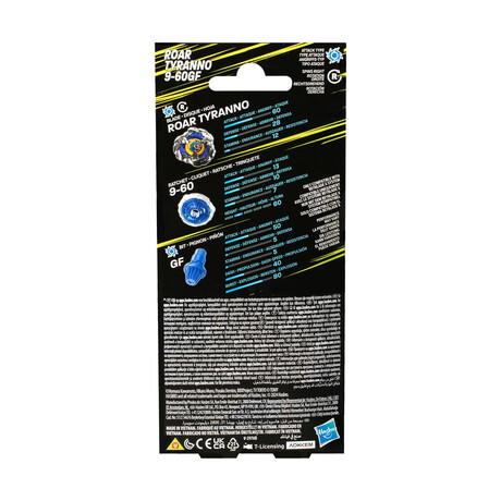 Hasbro bey Blade x: Booster Single top - Roar Tyranno (G0284)