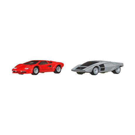 Mattel hot Wheels®: Premium car Culture - Lamborghini Countach Lp5000 qv &Amp; Lancia Stratos Zero (Jbl02)