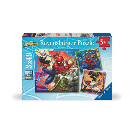 Ravesburger Puzzle: Spiderman Marvel (3x49pcs) (12004115)