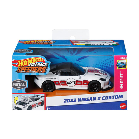 Mattel hot Wheels: Pull-Back Speeders - 2023 Nissan z Custom (1:43) (Hwh43)