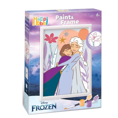 Happihobbi Paint   Frame: Frozen