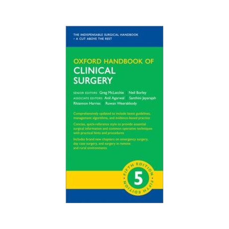 Oxford Handbook of Clinical Surgery