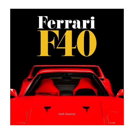 Ferrari f40 Hardcover