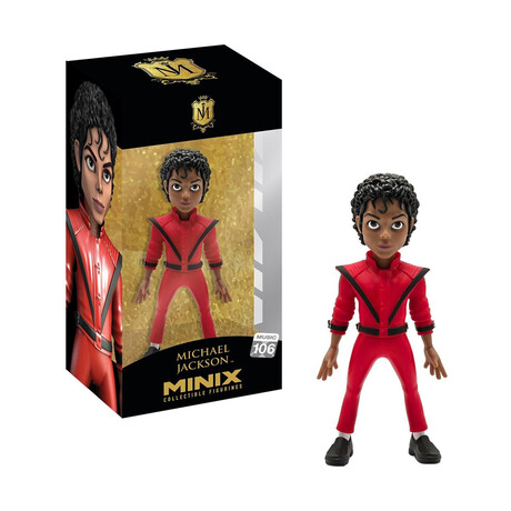 Minix Collectible Figurines: Music - Michael Jackson - Thriller Figure 12 cm (Mnxa3000)