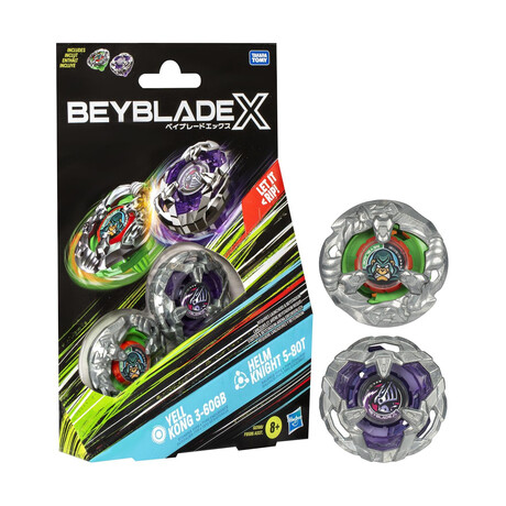 Hasbro bey Blade x:  Dual Pack -  Yell Kong Helm Knight (G0198)