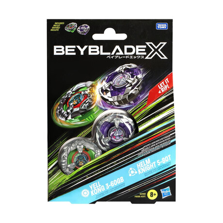 Hasbro bey Blade x:  Dual Pack -  Yell Kong Helm Knight (G0198)