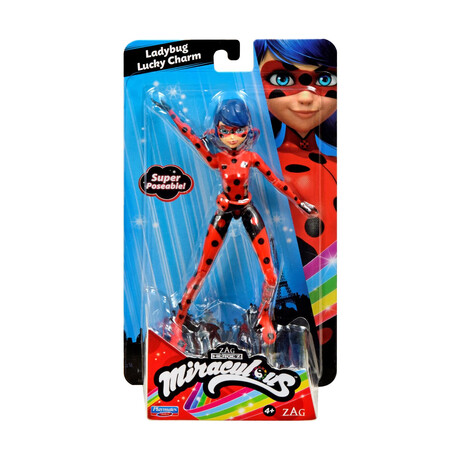 Giochi Preziosi Miraculous: Ladybug Lucky Charm - Figure (Mra51201)
