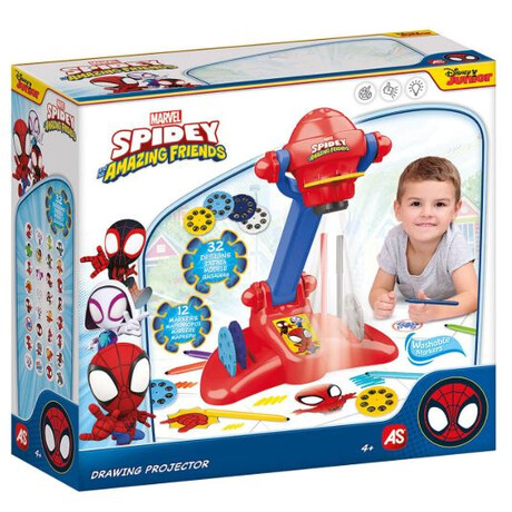 Προτζεκτορας Ζωγραφικης Spidey   his Amazing Friends