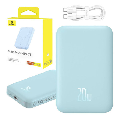 Powerbank Mini Baseus 6000 mah 20w (Blue)