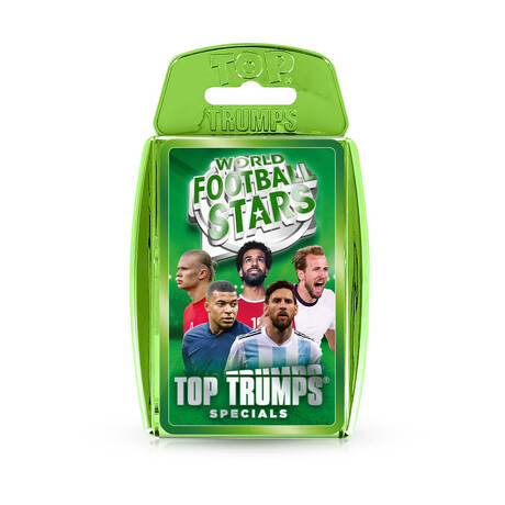 Winning Moves: top Trumps - World Football Stars tt Premium Plastic Case (English Language) (Wm04533-en1-6)