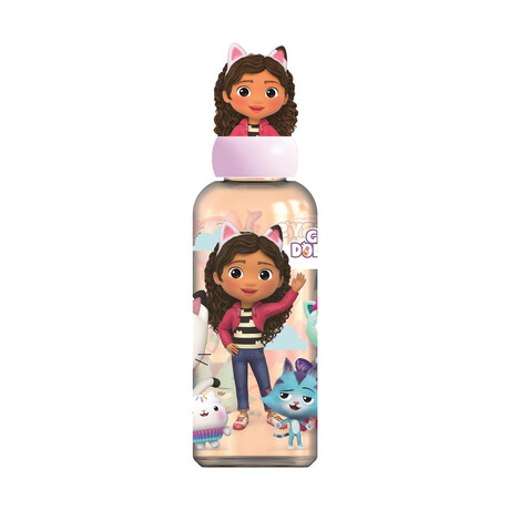 Stor: Gabby Dollhouse - 3d Ecozen Figurine Bottle (560ml) (21254)