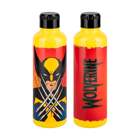 Paladone: Marvel Wolverine - Metal Water Bottle (Pp14785xm)