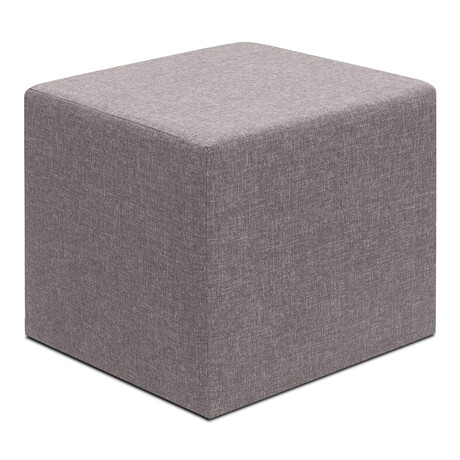 Σκαμπώ Linda Megapap Υφασμάτινο Χρώμα Καφέ 40x40x40εκ.