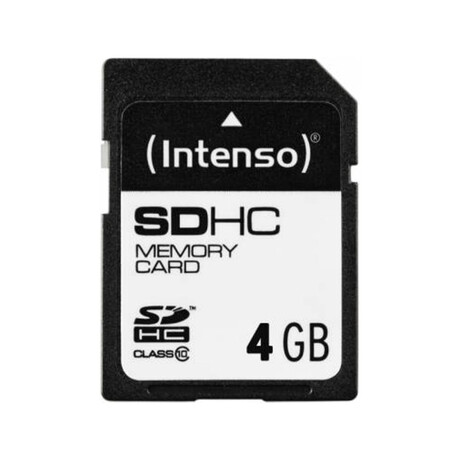 Intenso Sdhc-Card  4gb Class 10 (3411450) (Nso3411450)