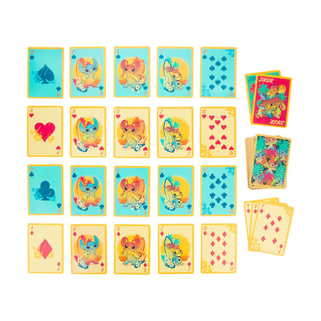 Paladone: Stitch - Waterproof Playing Cards (Pp14836ls)