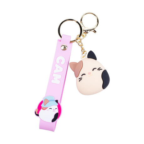 Fizz Squishmallows - cam Wristlet Keyring in cdu (350106)