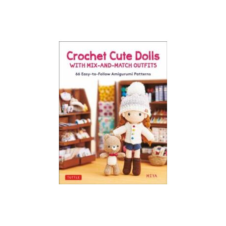 Crochet Cute Dolls With mix-and-Match Outfits