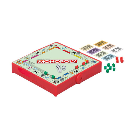 Hasbro Monopoly: Grab and go - Board Game (English Language) (F8256)