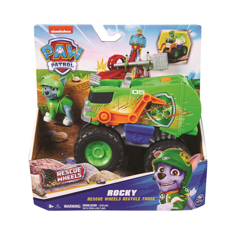 Spin Master paw Patrol: Rescue Wheels - Rocky Recycle Truck (20145823)