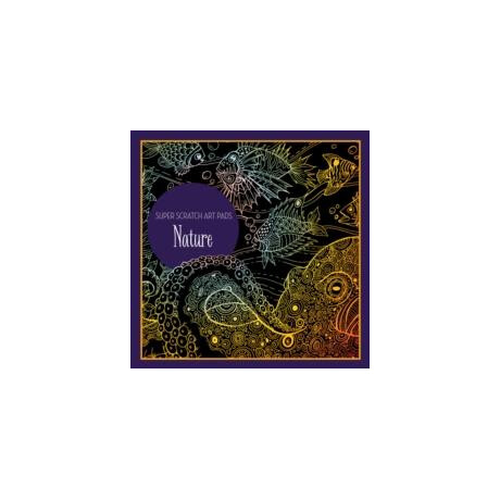 Super Scratch art Pads: Nature