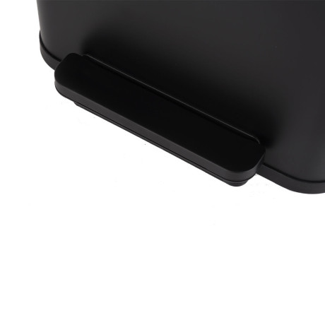 Estia Καδος Απορριματων Flatop Soft Close 50lt ματ Μαυρος