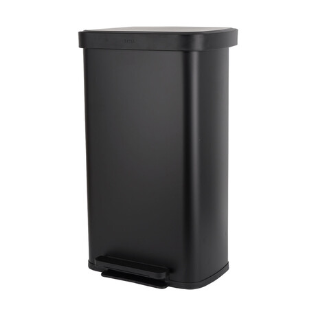 Estia Καδος Απορριματων Flatop Soft Close 70lt ματ Μαυρος
