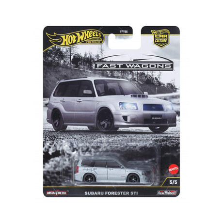 Mattel hot Wheels Premium car Culture: Fast Wagons - Subaru Forester sti (Jbk87)