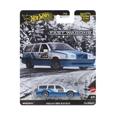 Mattel hot Wheels Premium car Culture: Fast Wagons - Volvo 850 Estate (Jbk68)