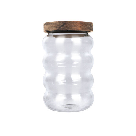 Estia Δοχειο Αποθηκευσης Allure Γυαλινο 700ml 9.5x9.5x15.8cm
