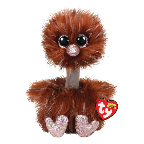 TY Beanie Boos Orson Χνουδωτός Στρουθοκάμηλος Καφέ 23εκ