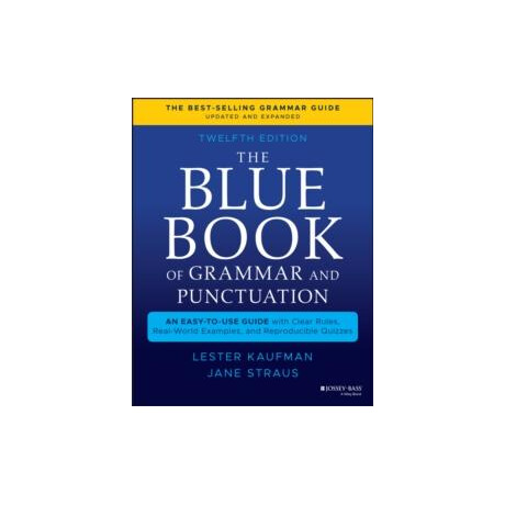 Blue Book of Grammar and Punctuation