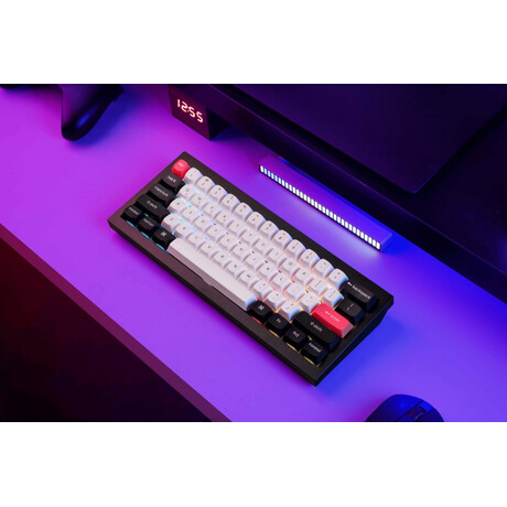 Keychron q4 he (Q4h-c1) qmk Wireless Custom Hall Effect Keyboard Purple Switch 60% us Layout