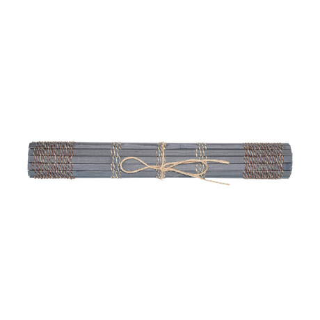 Estia Σουπλα Bamboo Essentials 45x30cm Γκρι