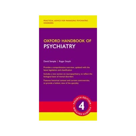 Oxford Handbook of Psychiatry