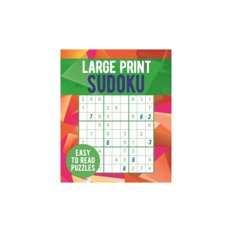 Large Print Sudoku