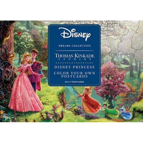 Disney Dreams Collection Thomas Kinkade Studios Disney Princess Color Your own p