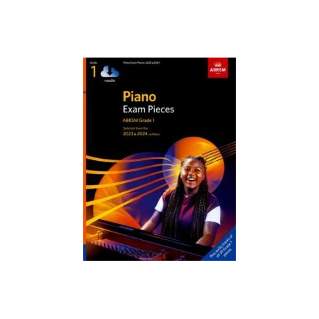 Piano Exam Pieces 2023 & 2024, Abrsm Grade 1, With Audio