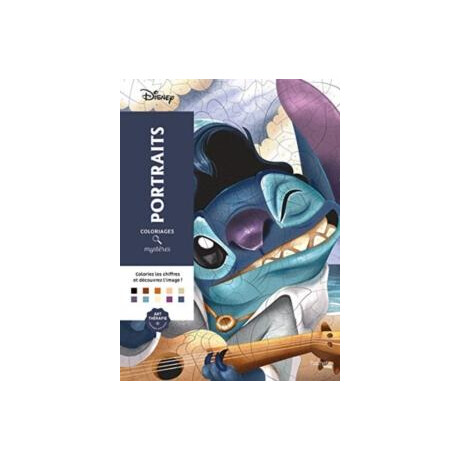 Coloriages Mysteres Disney - Portraits